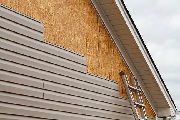 Professional Siding Contractor technician working in Newport, OH